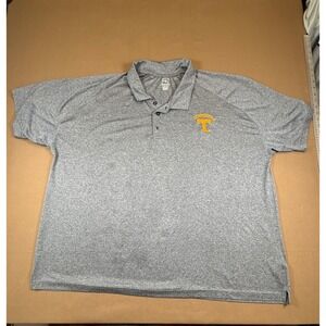 Tennessee‎ Volunteers Pro Edge 4XL Gray Polo Shirt Mens NCAA Football